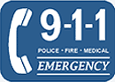 Dial 911 For Emergencies